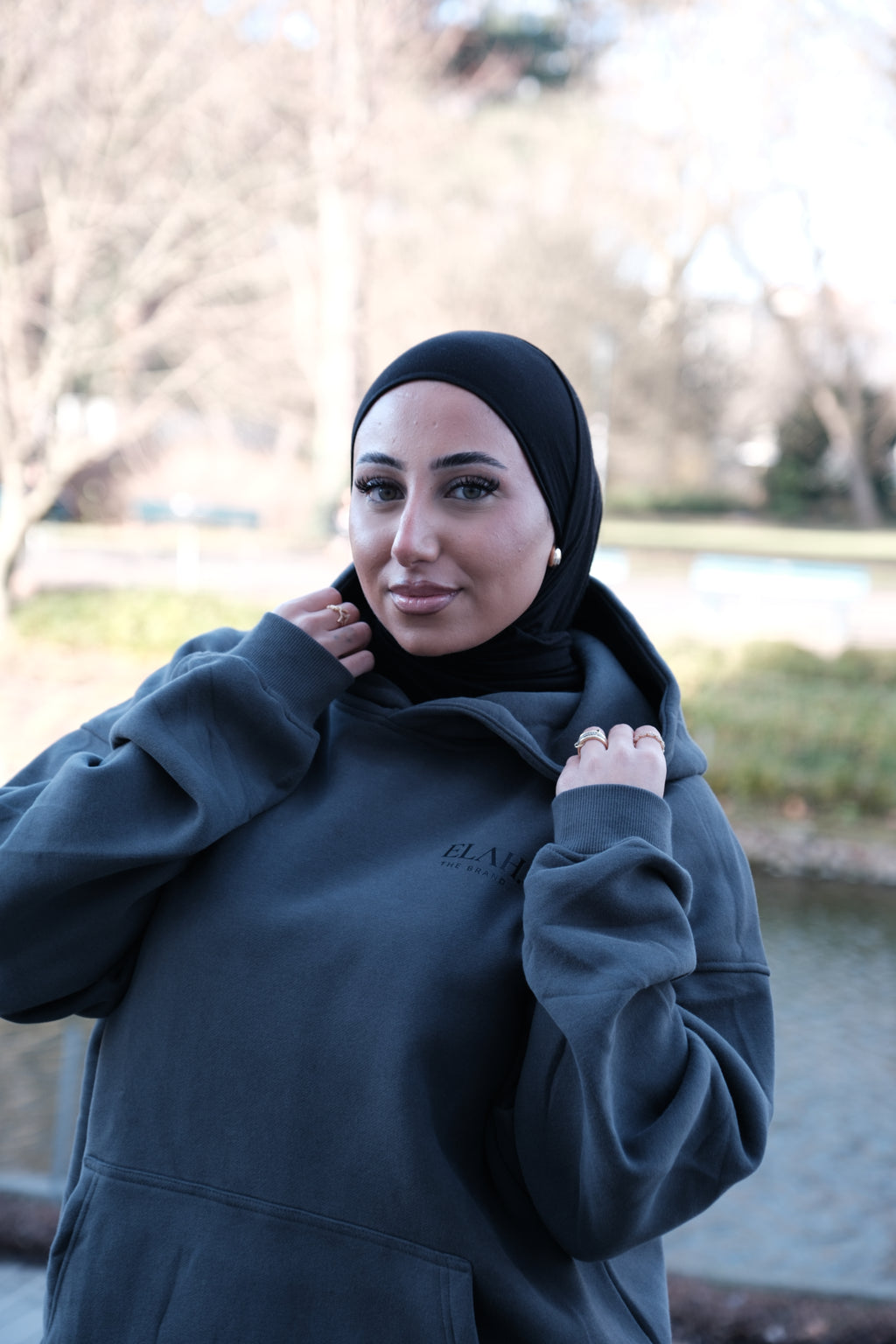 Palästina / Palestine Oversized Hoodie Unisex